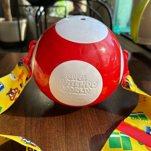 USJ Super Nintendo World Drink bottle Mushroom Universal Studios Mario game - Picture 6 of 13